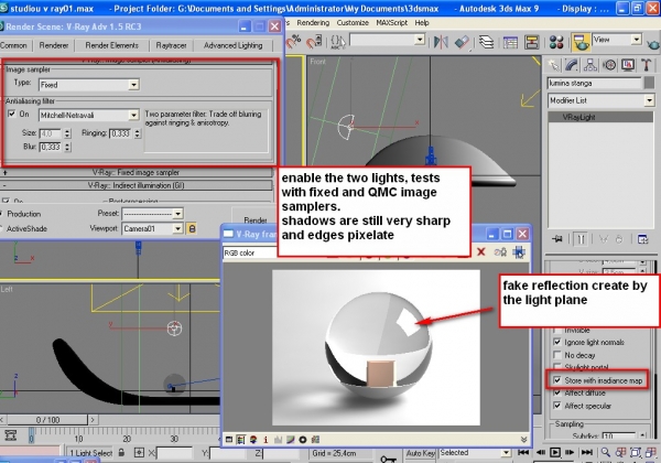 Creation of The glass ball: Step 5